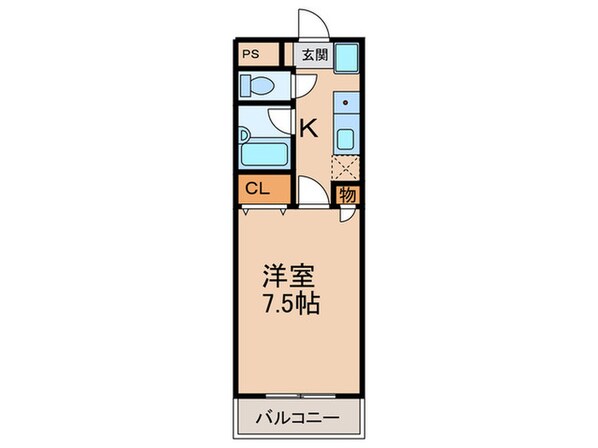 シャンブル塩原の物件間取画像